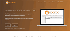 Desktop Screenshot of kookoo.in